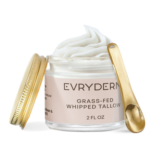 Whipped Grass-Fed Tallow Balm with Vanilla Bean